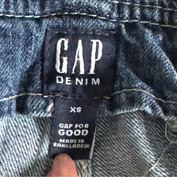 Gap Denim Bib Overalls Adjustable Size XS - Picture 15 of 16